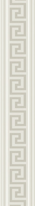 Lyre Greek Key Border Almond & Metallic Champagne by Seabrook Wallpaper Piano Netherlands 5.9 4.3" 4.3" - Fabric Carolina -