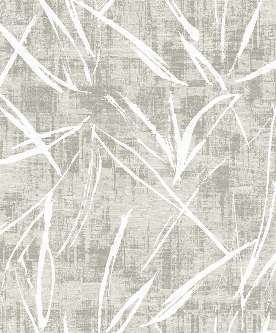 Luneth Winter Gray by Seabrook Wallpaper Neutral Elements Netherlands 57.5 25.2" 20.9" - Fabric Carolina -