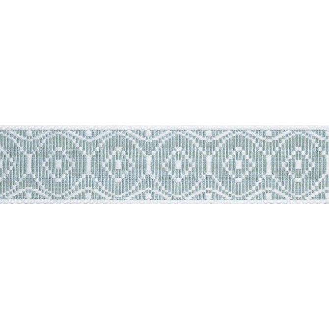 Knox Tape Aloe E12448 by Thibaut Trim Thibaut Trim Knox Tape Aloe E12448Trim TAPES & TRIMS VOL. 6 100% Recycled Polyester (UV) UNITED KINGDOM </p><p>Repeat: H: , V: 1.5 2 - Fabric Carolina -