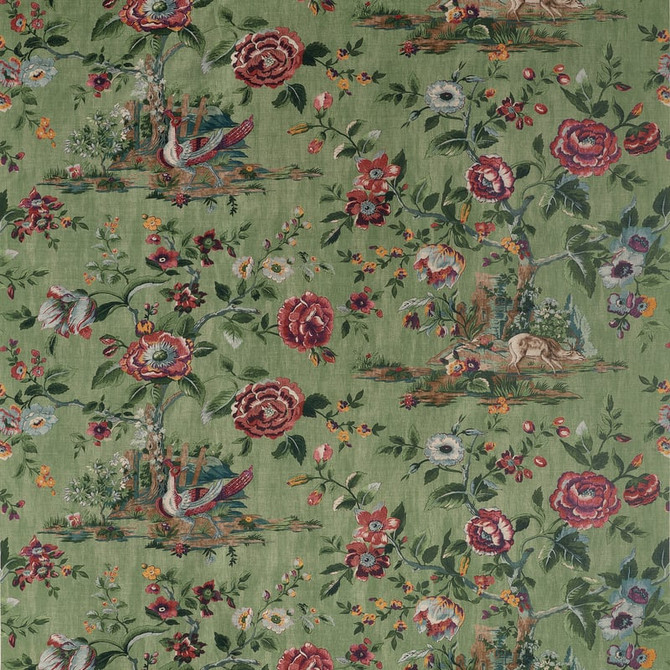 Forest Lodge Green F910542 by Thibaut Fabric Thibaut Fabric Forest Lodge Green F910542Fabric BOXWOOD FABRIC BOOK 60% Linen, 30% Cotton, 10% Nylon UNITED KINGDOM </p><p>Repeat: H: 53.5, V: 28 53.5 - Fabric Carolina -