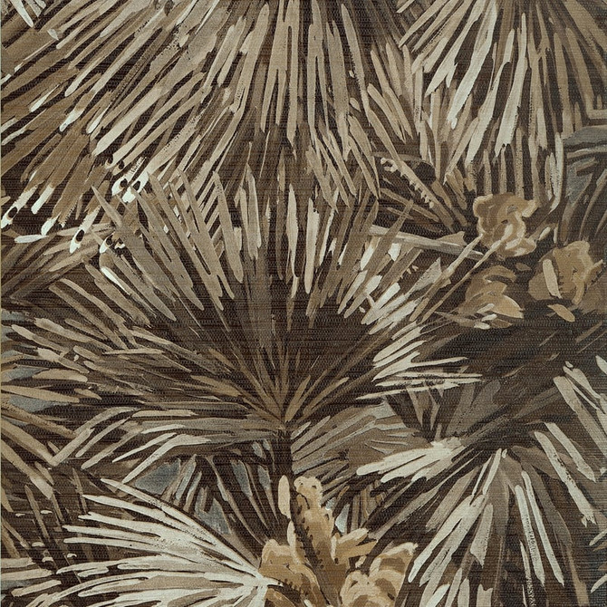 Palmier Brown T34008 by Thibaut Wallpaper Thibaut Wallpaper Palmier Brown T34008Wallpaper TEXTURE RESOURCE 9 Embossed Vinyl on Non Woven UNITED STATES </p><p>Repeat: H: , V: 40 27 - Fabric Carolina -