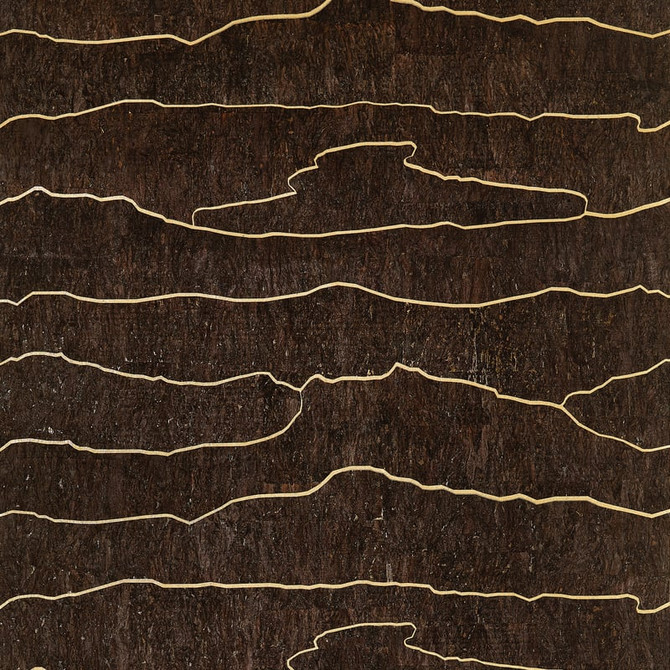 Cloud Mosaic Gold Bark T24407 by Thibaut Wallpaper Thibaut Wallpaper Cloud Mosaic Gold Bark T24407Wallpaper YUTORI Cork and Foil on Non Woven KOREA, REPUBLIC OF </p><p>Repeat: H: , V: 25.75 36 - Fabric Carolina -