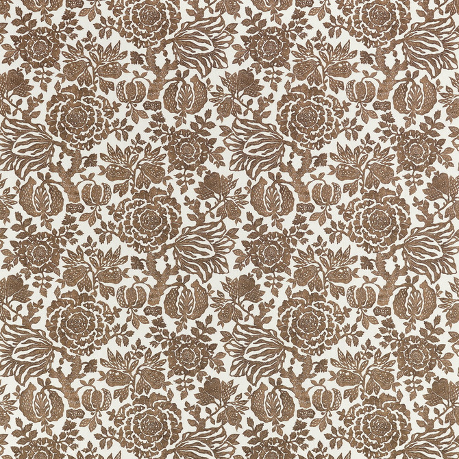 Sigourney Brown by Anna French Fabric Anna French Fabric Sigourney BrownFabric CLERMONT FABRIC BOOK 51% Linen, 49% Viscose UNITED STATES </p><p>Repeat: H: 26.5, V: 24 53.5  - Fabric Carolina -