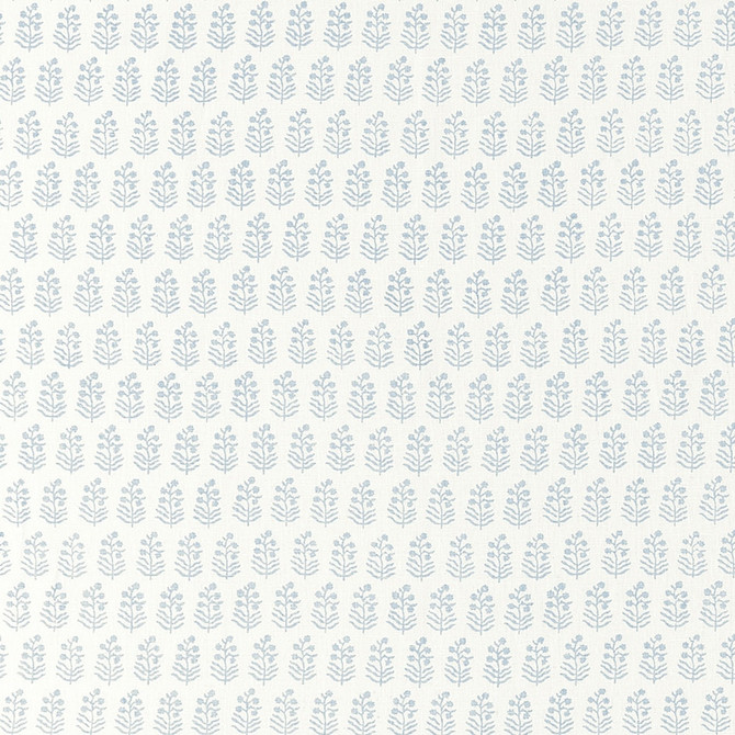 Chloe Blue on White by Anna French Fabric Anna French Fabric Chloe Blue on WhiteFabric CLERMONT FABRIC BOOK 100% Linen INDIA </p><p>Repeat: H: 4.5, V: 5.87 54  - Fabric Carolina -