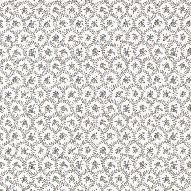 Juliette Trail Lavender and Blue by Anna French Fabric Anna French Fabric Juliette Trail Lavender and BlueFabric CLERMONT FABRIC BOOK 100% Cotton UNITED KINGDOM </p><p>Repeat: H: 13.5, V: 16 53  - Fabric Carolina -
