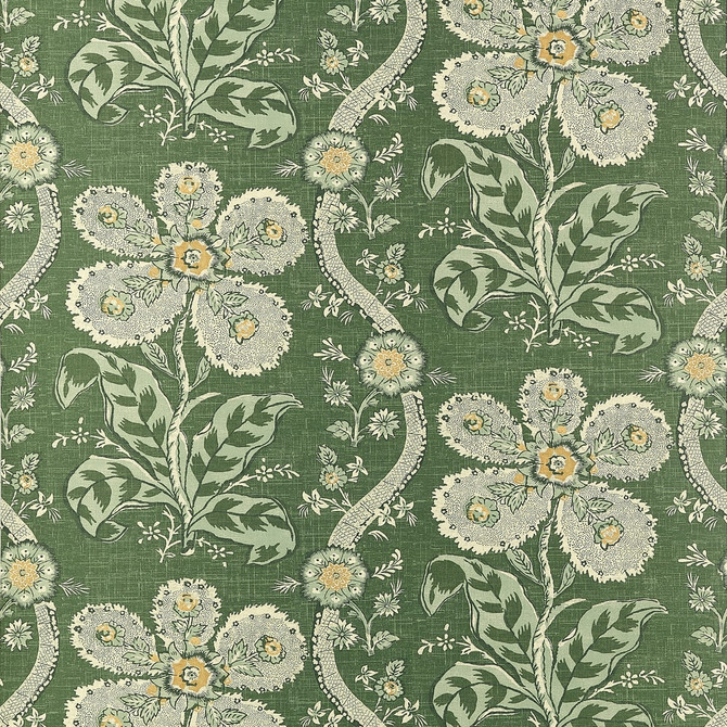 St. Gilles Green by Anna French Wallpaper Anna French Wallpaper St. Gilles GreenWallpaper CLERMONT Non Woven UNITED KINGDOM </p><p>Repeat: H: , V: 15.5 27  - Fabric Carolina -