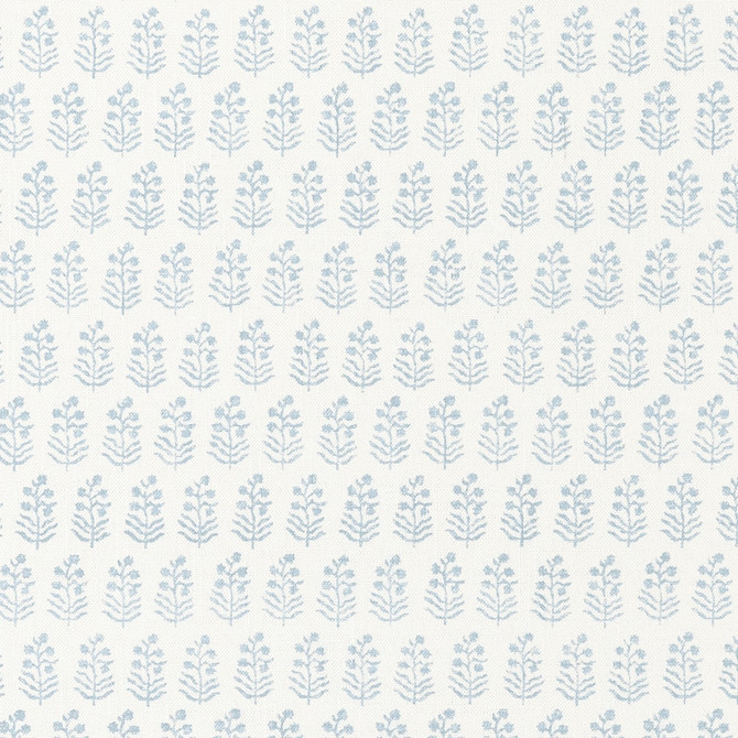 Chloe Spa Blue on White by Anna French Wallpaper Anna French Wallpaper Chloe Spa Blue on WhiteWallpaper CLERMONT Linen on Non Woven KOREA, REPUBLIC OF </p><p>Repeat: H: , V: 6.5 36  - Fabric Carolina -