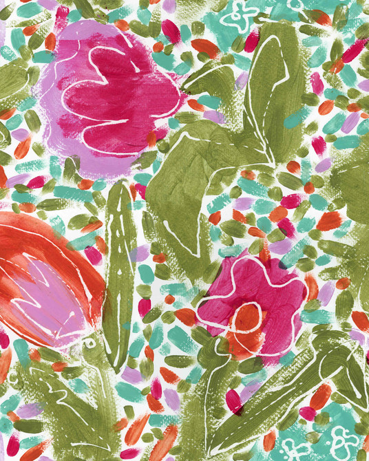 PRINCESS GARDEN Wallpaper (WP20902) by Mind The Gap | WP20902 | TRANSYLVANIAN RHAPSODY | 1 roll x 52 x 900 cm / 20.47 x 354.33 in | 0.52m / 20.5in | 9m / 354in | 4.68sqm / 50sq ft | 50cm / 19.6in | Taupe, Blue, Green, Pink | Non-woven Textured | Paste the wall | 1 roll in a box | Fabric Carolina | https://www.fabriccarolina.com/