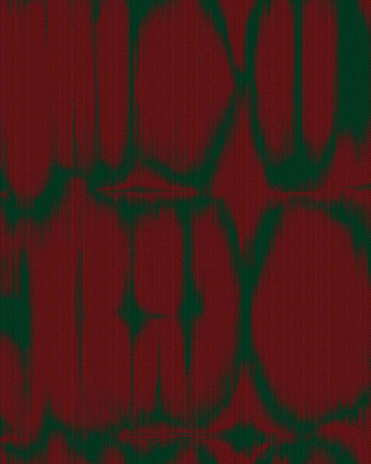 RESONANCES Burgundy Wallpaper (WP30239) by Mind The Gap | WP30239 | JAZZ LIVE | 1 roll x 52 x 1000 cm / 20.5 x 393.7in | 0.52m / 20.5in | 1000 cm / 393.7in | 5.20sqm / 55.9sq ft | 50cm / 19.6in | Green, Burgundy | Non-woven Satin | Paste the wall | 1 roll in a box | Fabric Carolina | https://www.fabriccarolina.com/