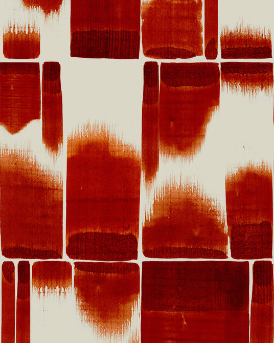 FUSION Scarlet Wallpaper (WP30234) by Mind The Gap | WP30234 | JAZZ LIVE | 1 roll x 52 x 1000 cm / 20.5 x 393.7in | 0.52m / 20.5in | 1000 cm / 393.7in | 5.20sqm / 55.9sq ft | 100cm / 39.3in | Cream, Scarlet Red | Non-woven Satin | Paste the wall | 1 roll in a box | Fabric Carolina | https://www.fabriccarolina.com/
