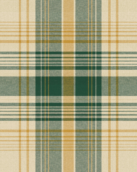 MONTEREY Taupe Wallpaper (WP30090) by Mind The Gap | WP30090 | WOODSTOCK '69 | 1 roll x 52x1000 cm / 20.5x393.7 in | 0.52m / 20.5in | 10m / 393.7in | 5.20sqm / 55.9sq ft | 50cm / 19.6in | Taupe, Green, Yellow | Non-woven Satin | Paste the wall | 1-roll in a box | Fabric Carolina | https://www.fabriccarolina.com/