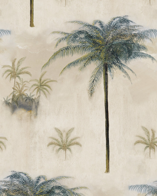 CAYO LARGO Wallpaper (WP20489) by Mind The Gap | WP20489 | CUBANA | 3 rolls x 52x300 cm / 20.5x118.1 in | 0.52m / 20.5in | 3m / 118in | 4.65sqm / 50sq ft | 100cm / 39.3in | Taupe, Green, Brown | Non-woven Textured | Paste the wall | 3-rolls in a box | Fabric Carolina | https://www.fabriccarolina.com/
