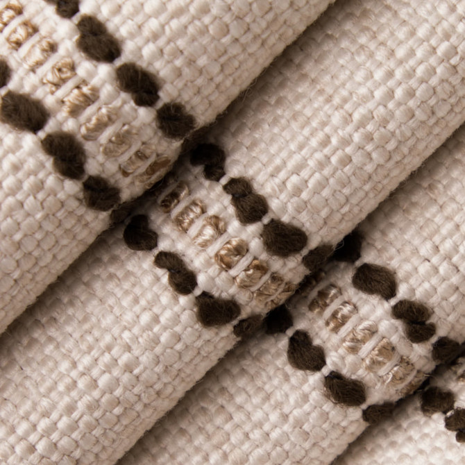 Value Stripes Umber D5085 by Charlotte Fabrics Fabric Charlotte Fabrics Fabric Value Stripes 98% Polypropylene, 2% Polyester USA Horizontal 1.75" 54"  - Fabric Carolina -