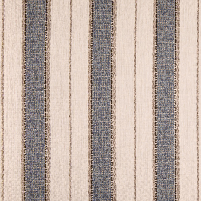 Value Stripes Blue D5100 by Charlotte Fabrics Fabric Charlotte Fabrics Fabric Value Stripes 97% Polypropylene, 3% Polyester USA Horizontal 6.75" 54"  - Fabric Carolina -
