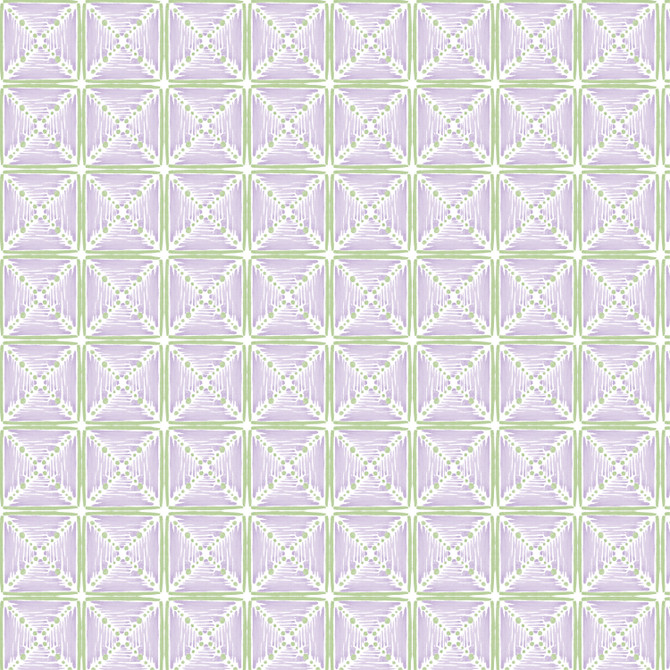 W7913 Scribbles 4 Wisteria by Aoc Wallcovering