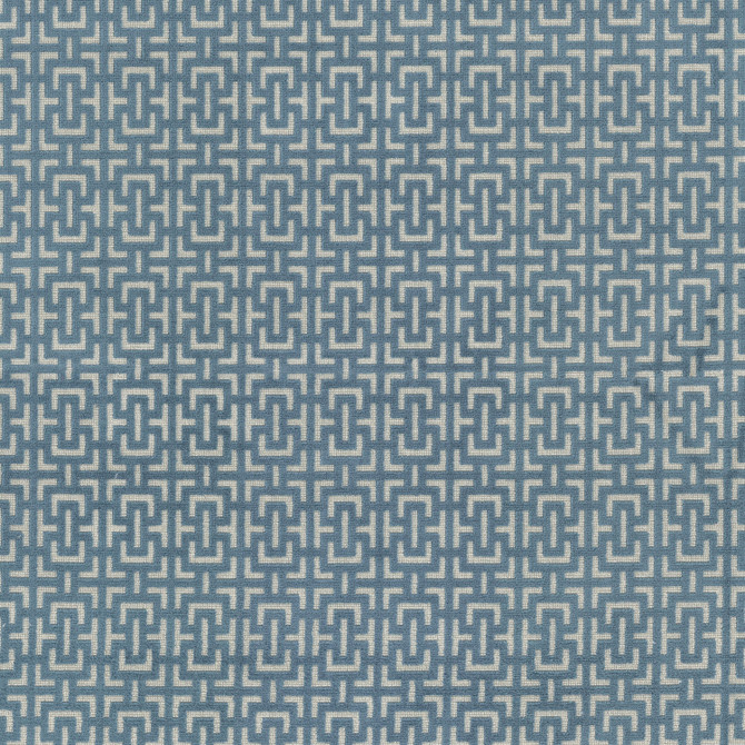 Vertical 2 Wedgewood by Stout Fabric