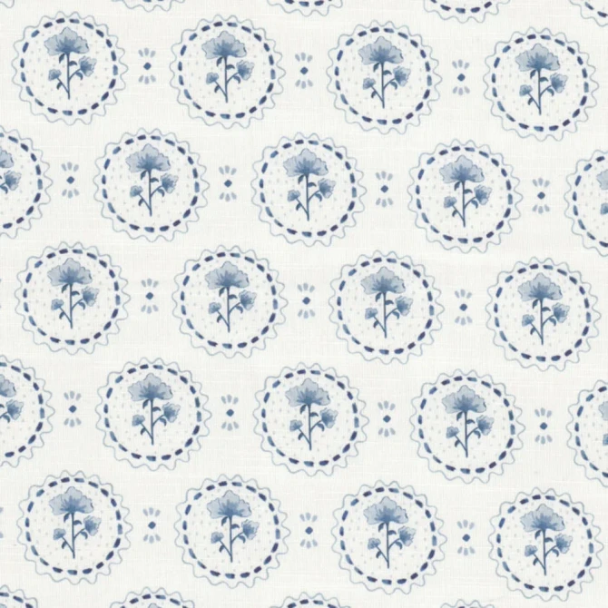 7912 Orchard 2 Chambray by Aoc Fabric