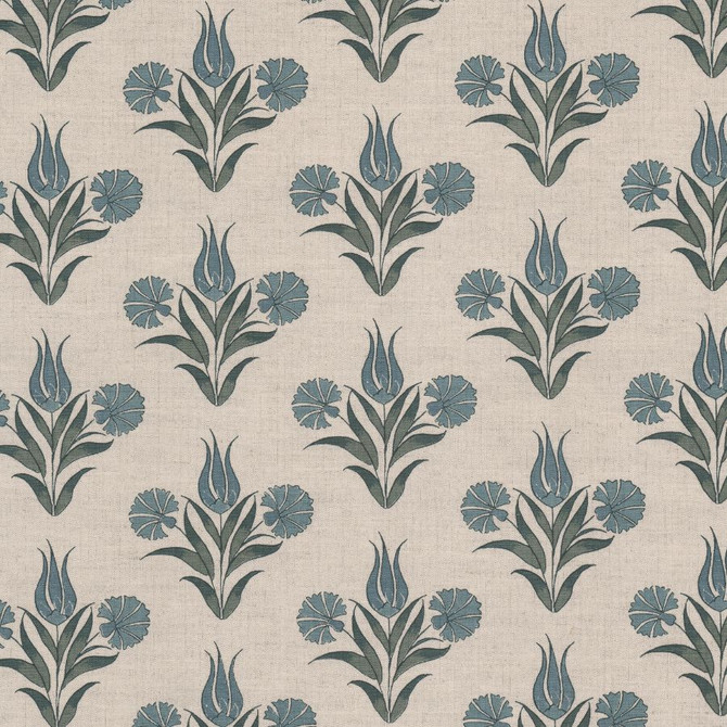 Tailspin 2 Teal by Stout Fabric