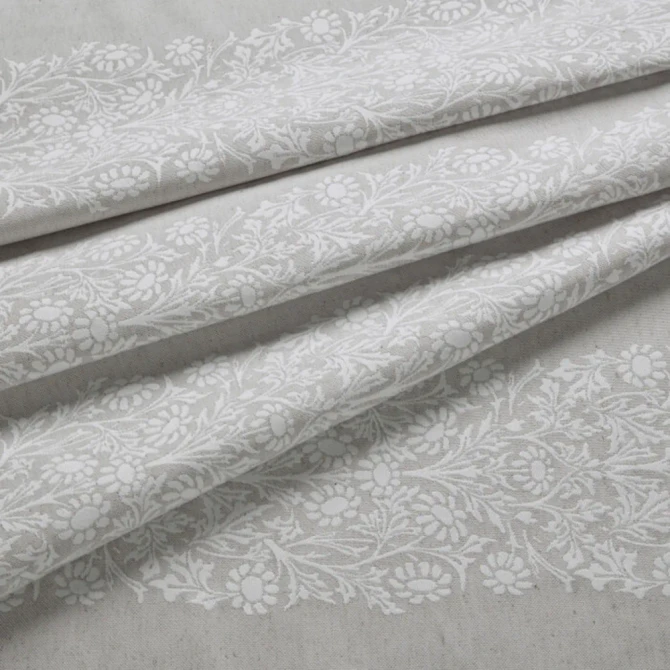 7931 Blackthorn Woven Stripe 3 Driftwood by Wmah Fabric
