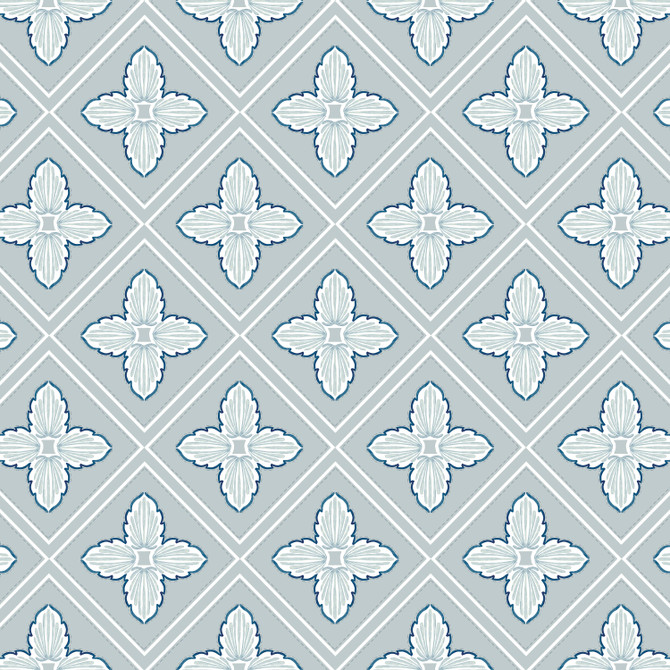 W7908 Wayfarer 2 Chambray by Aoc Wallcovering