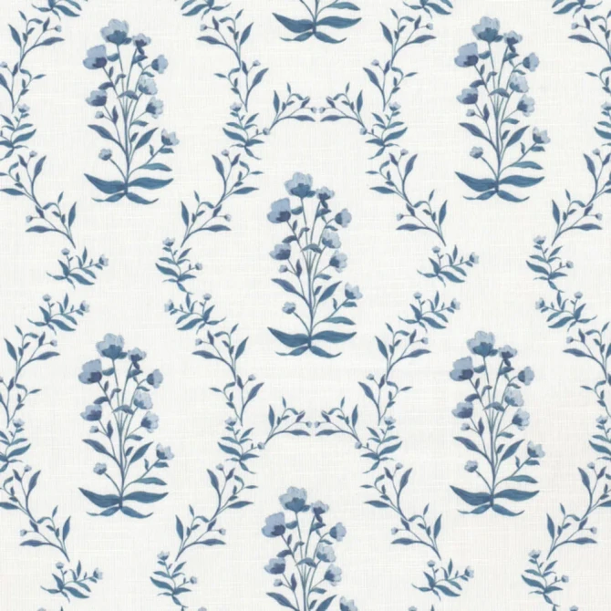 7907 Perennials 2 Chambray by Aoc Fabric