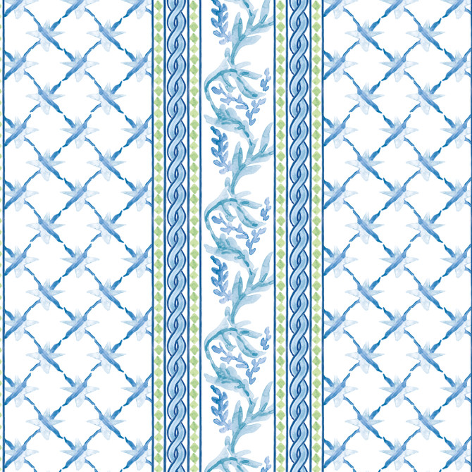W7901 Ribbon 4 Spring by Aoc Wallcovering