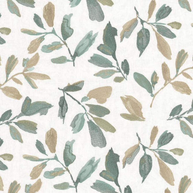 Notation 2 Aqua by Stout Fabric