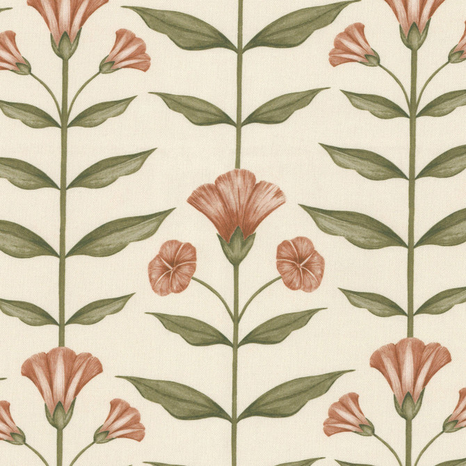 Abundance 3 Apricot by Stout Fabric