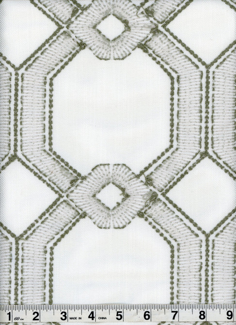 Avignon Balsam by Heritage Fabric - 100% Polyester - India - 15000 - V: 6.5"  H: 6.75" - 54" - Fabric Carolina -