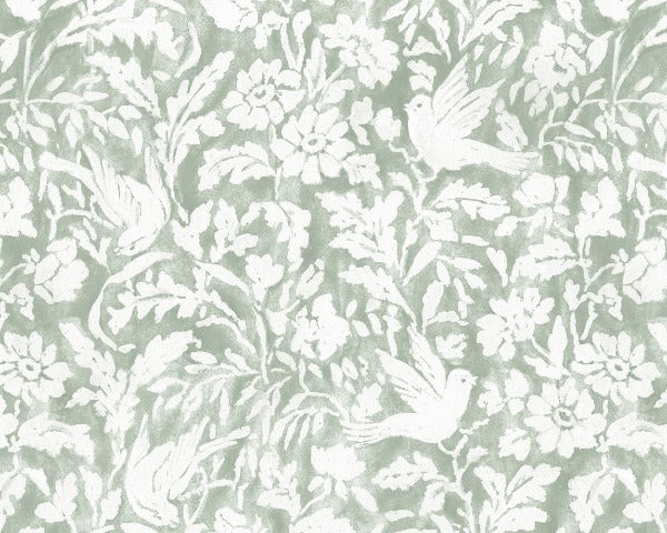 Everly Thyme by Roth & Tompkins Fabric - 100% Cotton - Turkey - 0-15,000 double rubs - 54" - Fabric Carolina -