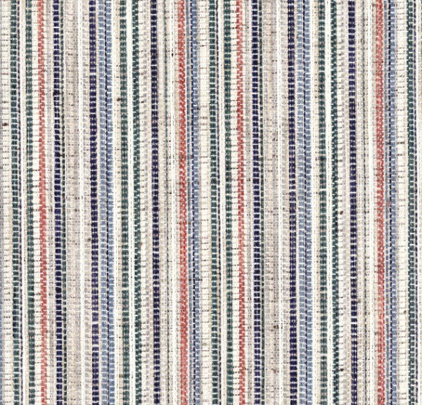Gilligan Blue Terra by Roth & Tompkins Fabric - 100% Polyester - India - 50,001-100,000 double rubs - H: 4 - 54" - Fabric Carolina -