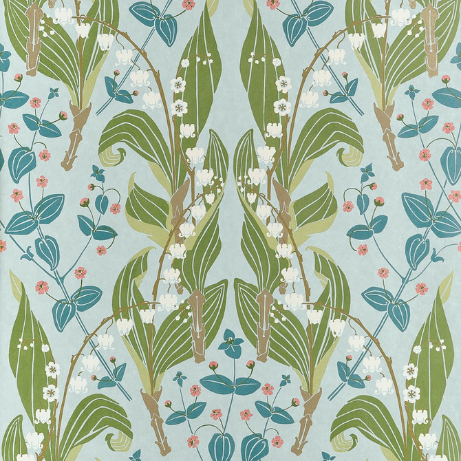 Harbor Springs Spa Blue T14618 by Thibaut Wallpaper Thibaut Wallpaper Harbor Springs Spa Blue T14618Wallpaper FAIRHAVEN Non Woven Repeat: H: , V: 33.25 27 - Fabric Carolina -