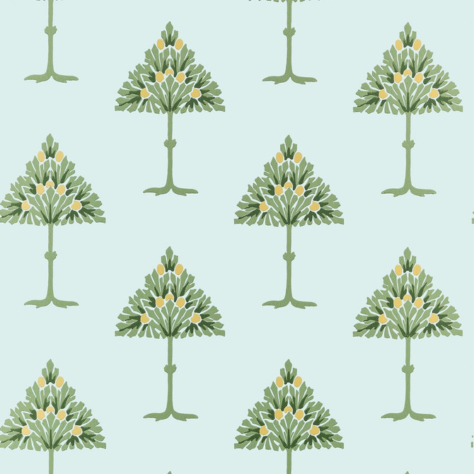 May Tree Seaglass T14617 by Thibaut Wallpaper Thibaut Wallpaper May Tree Seaglass T14617Wallpaper FAIRHAVEN Non Woven Repeat: H: , V: 12.75 27 - Fabric Carolina -