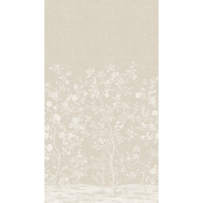 Indira Mural 3 Panel Set Beige TM4516 by Thibaut Designer Wallpaper Thibaut Wallpaper INDIRA MURAL Beige TM4516Wallpaper MURAL RESOURCE Wallpaper Repeat: H: , V:  81 - Fabric Carolina -