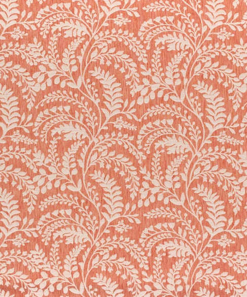 Angelico 1 Melon by Barrow Industries Fabric AB262 Florentine 70% POLYESTER, 22% COTTON, 7% LYCRA, 1% LINEN India 48,000 DOUBLE RUBS Repeat: Horizontal: 14 3/8" and Vertical: 20 1/2" 56" - Fabric Carolina -