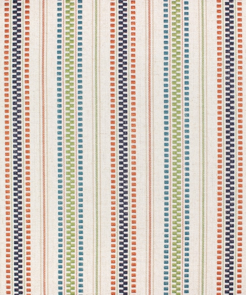 Nova 1 Fiesta by Barrow Industries Fabric AB253 Starry Night 88% POLYESTER, 7% COTTON, 5% LINEN India 33,000 DOUBLE RUBS Repeat: Horizontal: 7 1/2" and Vertical: 0" 54" - Fabric Carolina -