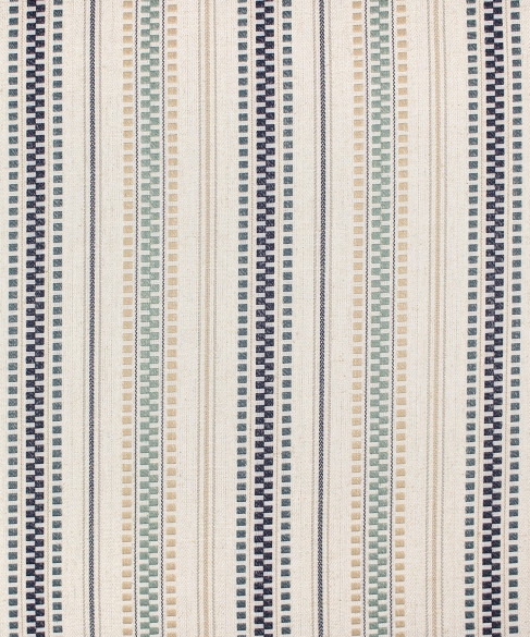 Nova 1 Juniper by Barrow Industries Fabric AB253 Starry Night 88% POLYESTER, 7% COTTON, 5% LINEN India 33,000 DOUBLE RUBS Repeat: Horizontal: 7 1/2" and Vertical: 0" 54" - Fabric Carolina -