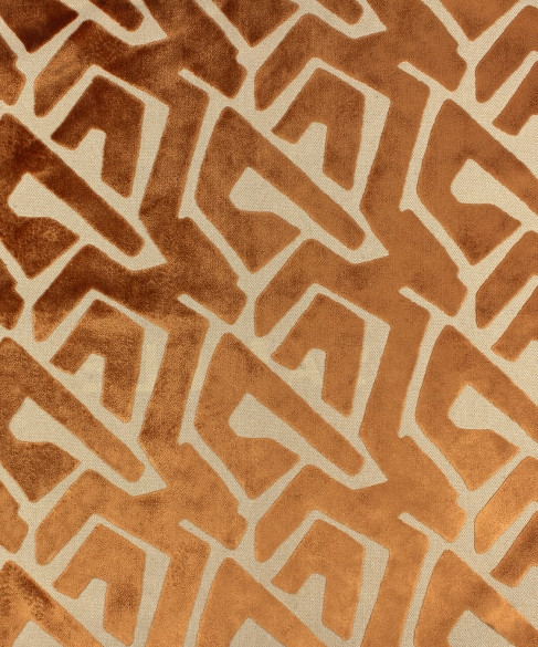 Rhythm Henna M11548 by Barrow Industries Fabric 24CL10 Serenade 60% Rayon, 40% Polyester China 51,000 Double Rubs Repeat: Horizontal: 13-1/2" and Vertical: 13-1/2" 58" - Fabric Carolina -