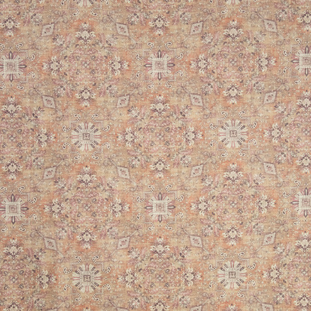 Family Tradition Clay by Carole Designer Fabric Sunlit Serenity 54% POLYESTER, 36% VISCOSE, 10% LINEN INDIA 18" V , 18" H 55" Carole Fabrics Fabric - Swanky Fabrics -