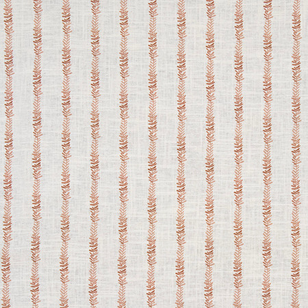 Fine Vine Pink Clay 2204811001 by Carole Exclusive Designer La Petite 55% LINEN, 45% VISCOSE UK 18,000 Martindale Circular Rubs 2" V, 3 1/8" H 54" Carole Fabrics Fabric - Swanky Fabrics -