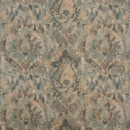 For The Senses Emerald Ocean 2327011000 by Carole Exclusive Designer Verdant Vision 66% COTTON, 26% RECYCLED COTTON, 8% POLYESTER UK 20,000 Martindale Circular Rubs 25 1/8" V , 27" H 59" Carole Fabrics Fabric - Swanky Fabrics -