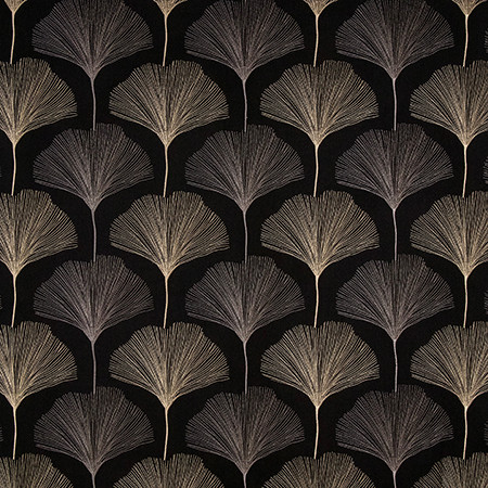 Go For Gold Raven by Carole Designer Fabric Natural Harmony Base: 68% POLYESTER, 21% LINEN, 11% COTTON Embr: 60% POLYESTER, 25% COTTON, 15% LINEN INDIA 15,000 Wyzenbeek Double Rubs 9 1/4" V , 10 3/4" H 54*" Carole Fabrics Fabric - Swanky Fabrics -
