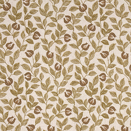 Mini Bud Maize by Carole Designer Fabric La Petite 100% COTTON SPAIN 45,000 Martindale Circular Rubs 10 3/4" V, 10 7/8" H 55" Carole Fabrics Fabric - Swanky Fabrics -