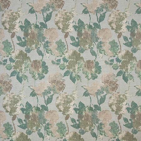 Quiet Drama Eucalyptus by Carole Designer Fabric Verdant Vision 85% POLYESTER, 15% LINEN CHINA 30,000 Wyzenbeek Double Rubs 26 3/8" V , 17 1/2" H 56" Carole Fabrics Fabric - Swanky Fabrics -