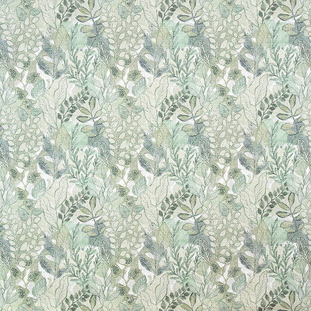 Seaside Serenade Evergreen by Carole Designer Fabric Verdant Vision 84% POLYESTER, 15% LINEN, 1% POLY CHENILLE INDIA 50,000 Wyzenbeek Double Rubs 16" V , 15" H 54" Carole Fabrics Fabric - Swanky Fabrics -