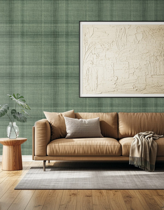 Oasis Grass AG60504 by Seabrook Designs Wallpaper Bali Tropical 20 oz. Type II Vinyl United States 60.75 sq ft 27" Seabrook Wallpaper - Fabric Carolina -
