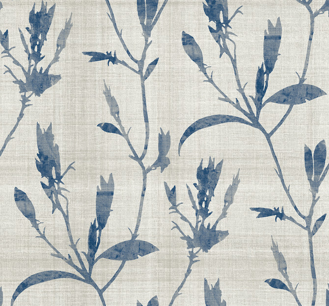 Banyu Ocean Blue AG60602 by Seabrook Designs Wallpaper Bali Tropical 20 oz. Type II Vinyl United States 60.75 sq ft 27" Seabrook Wallpaper - Fabric Carolina -