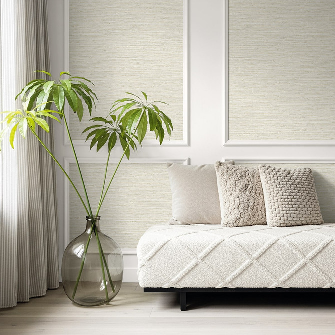 Darma Tan AG61505 by Seabrook Designs Wallpaper Bali Tropical 20 oz. Type II Vinyl United States 60.75 sq ft 27" Seabrook Wallpaper - Fabric Carolina -