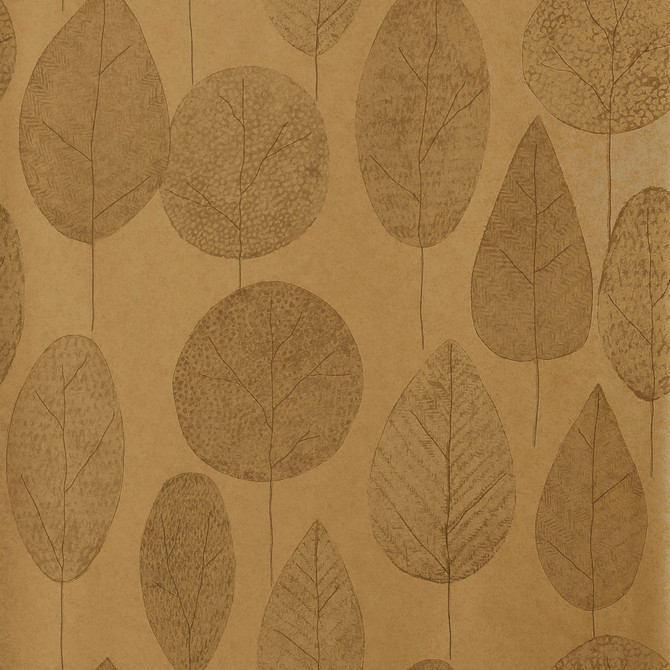Bedford Park Metallic Gold T10058 by Thibaut Wallpaper