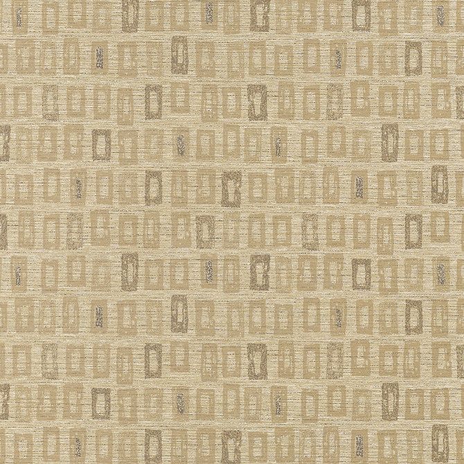 Katsu Metallic on Khaki T1885 by Thibaut Wallpaper